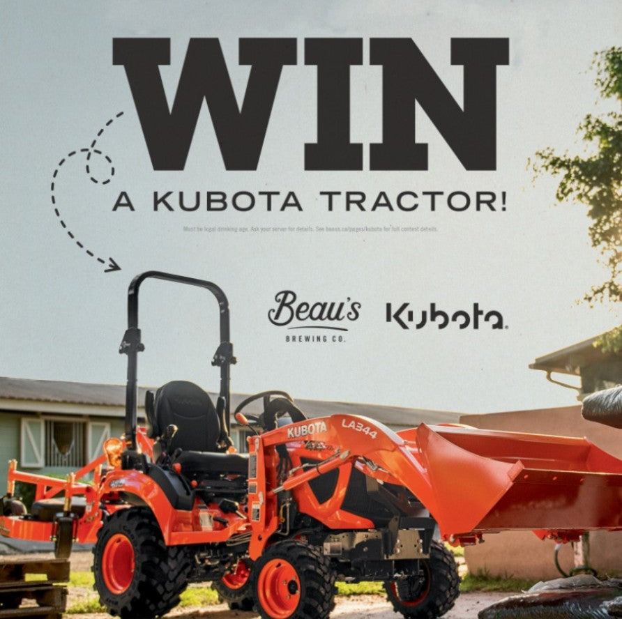 Where Craftsmanship Meets Horsepower: Win a Kubota BX2380 with Beau’s