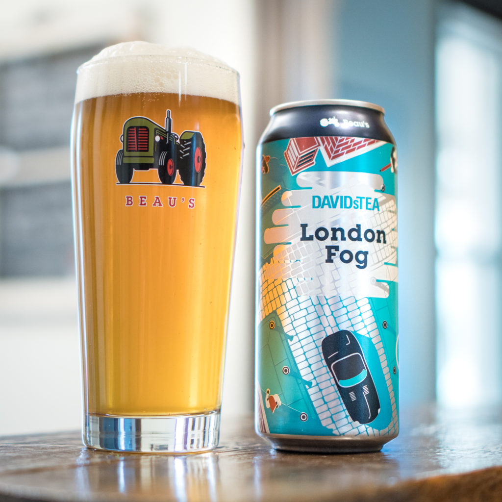 Beau’s & DAVIDsTEA launch London Fog beer