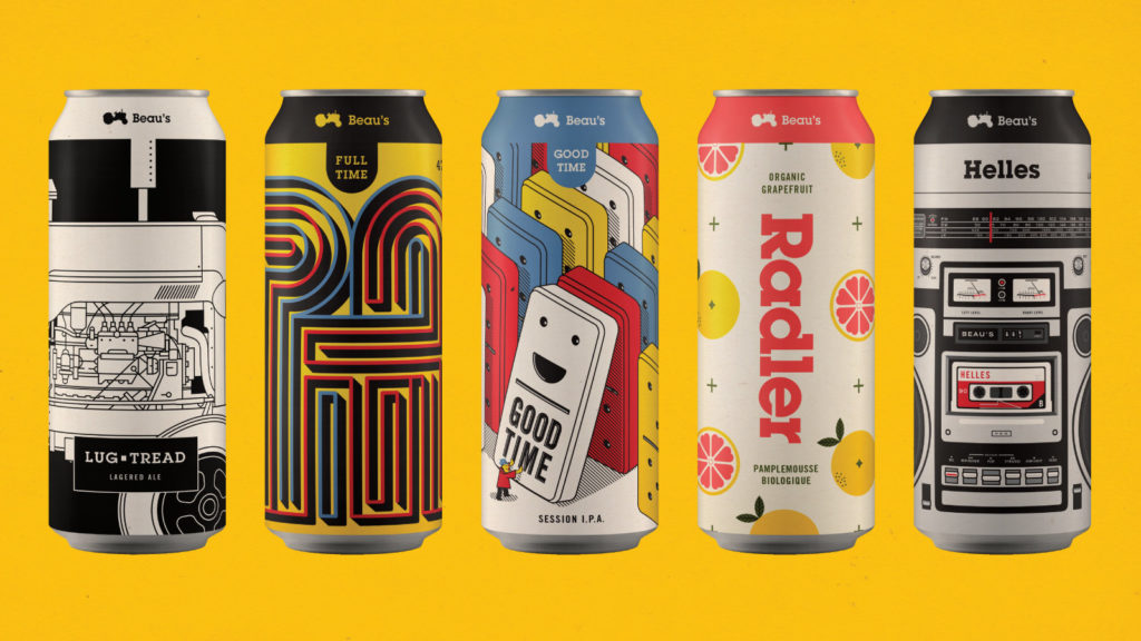 Beau’s presents its summer line-up of tall cans