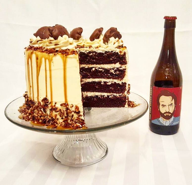 The Tom Green Beer! Cake