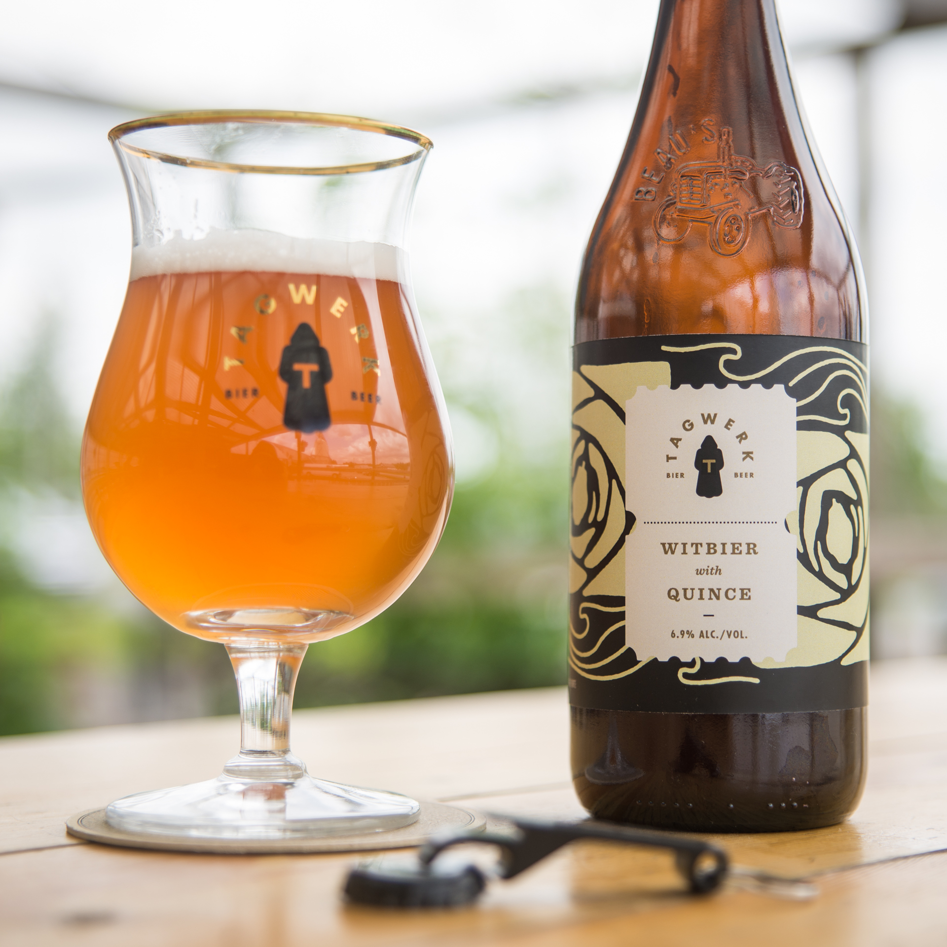 Tagwerk Beer: Witbier with Quince
