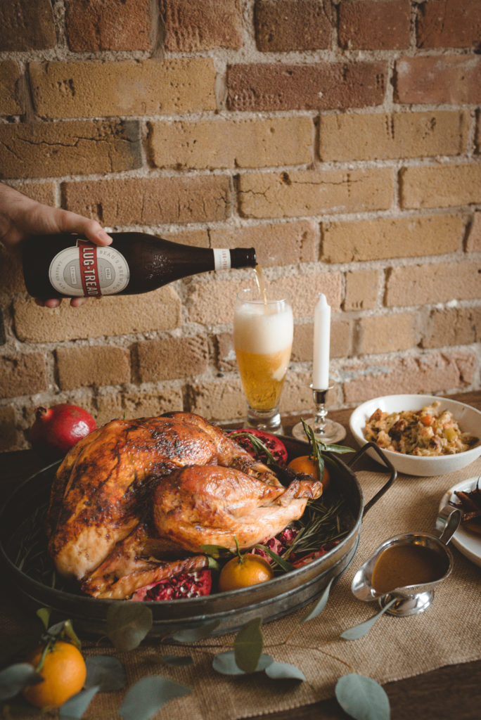 turkey with beau's beer