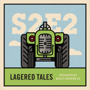 Lagered Tales tractor illustration