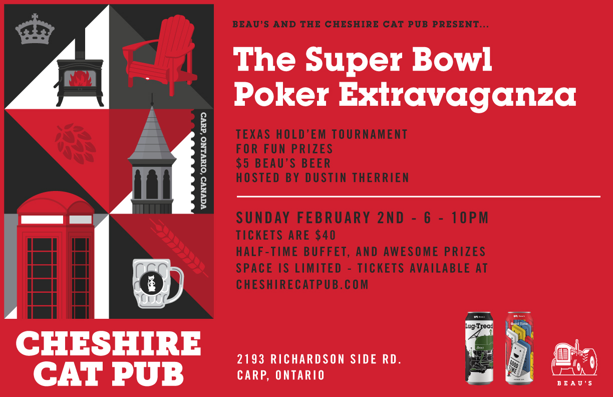 The Super Bowl Poker Extravaganza - Beau's